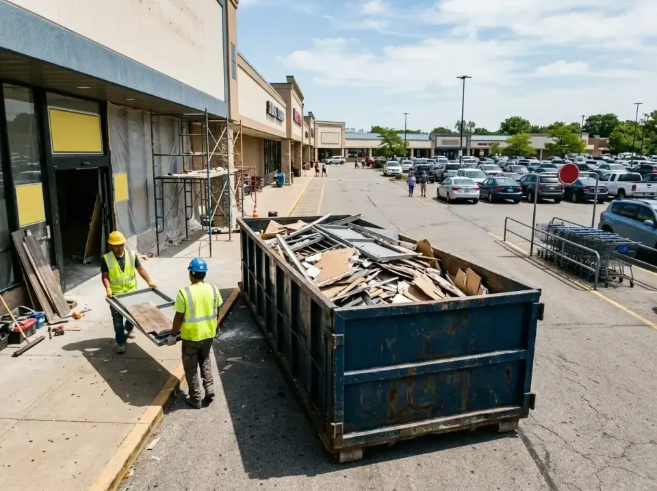 retail-store-renovation-debris-003 — frequently asked questions, Roll-off Dumpster Rentals in Tulsa, OK